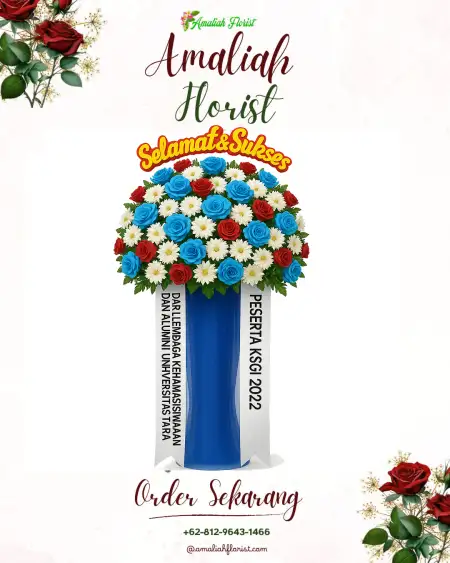 Standing Flowers Gedung Wedding Jakarta Pusat